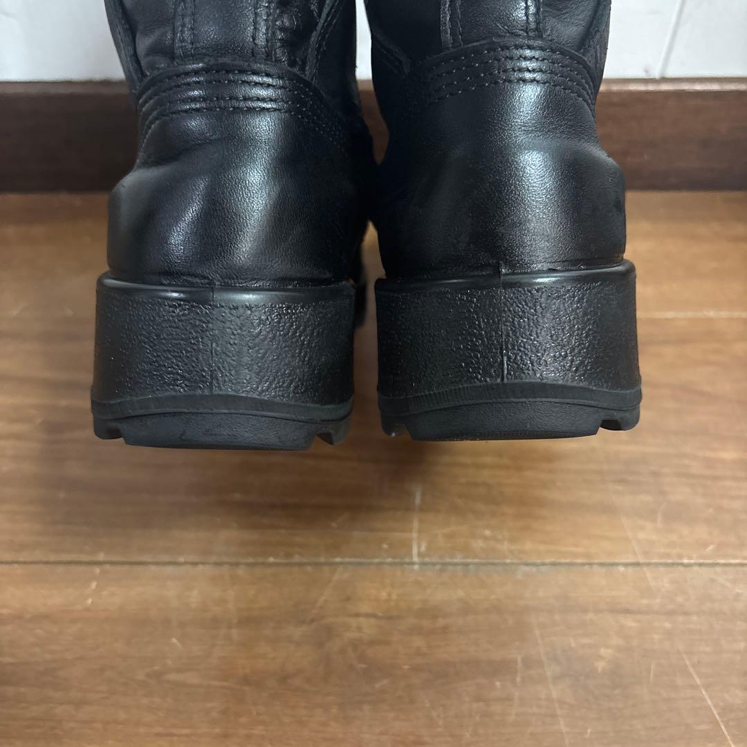 米軍　実物　US NAVY BELLEVILLE オールレザーブーツ　US8W