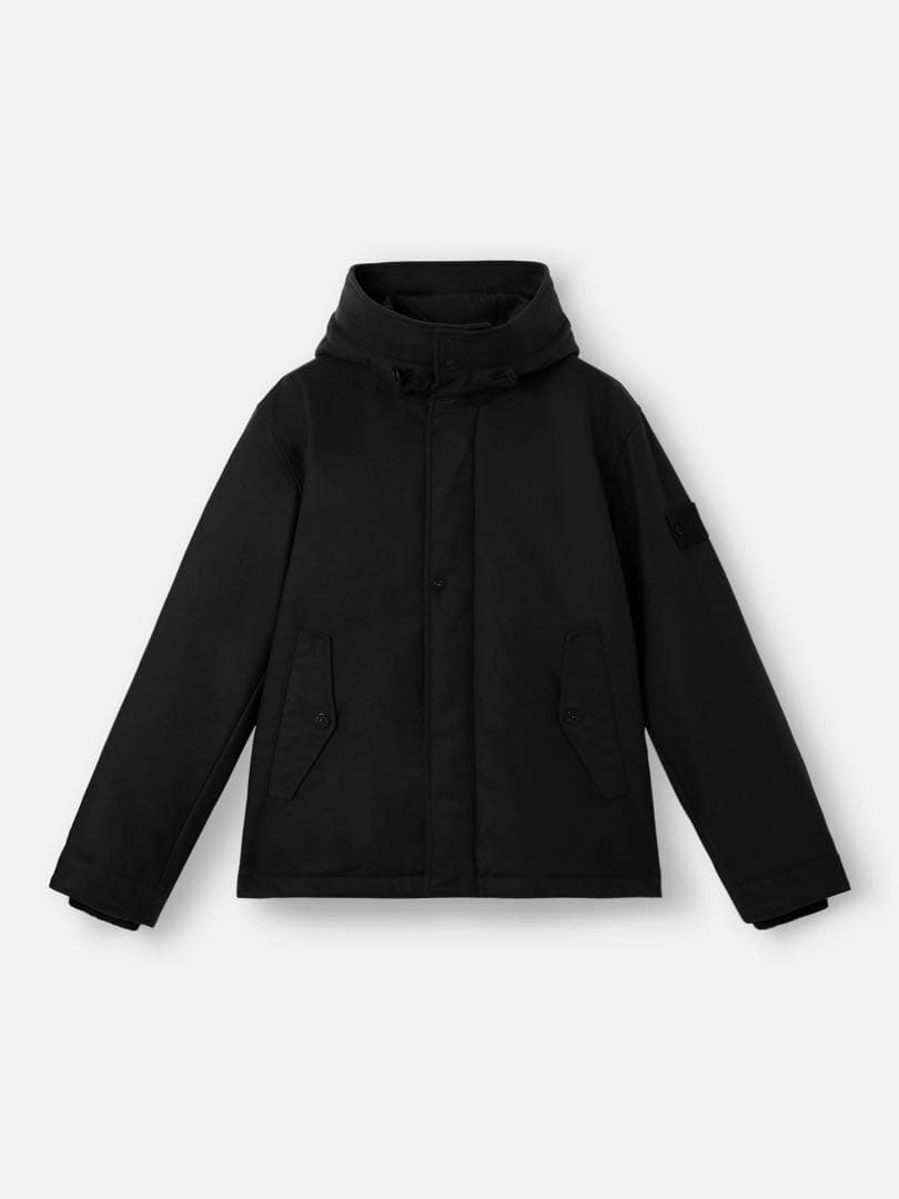 ジャケット・アウター WOOL NYLON FLANNEL_STONE  GHOST
