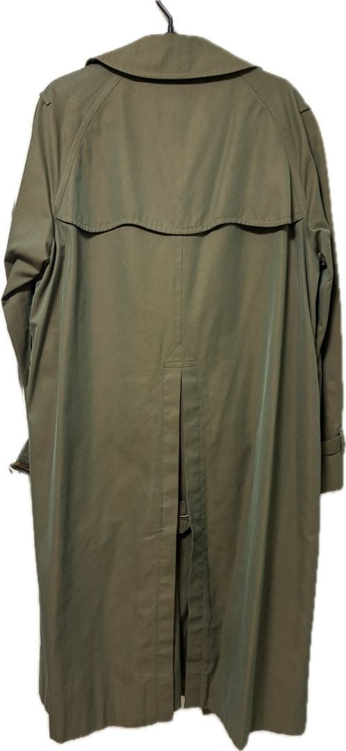 古着　バーバリー　玉虫色　トレンチコート