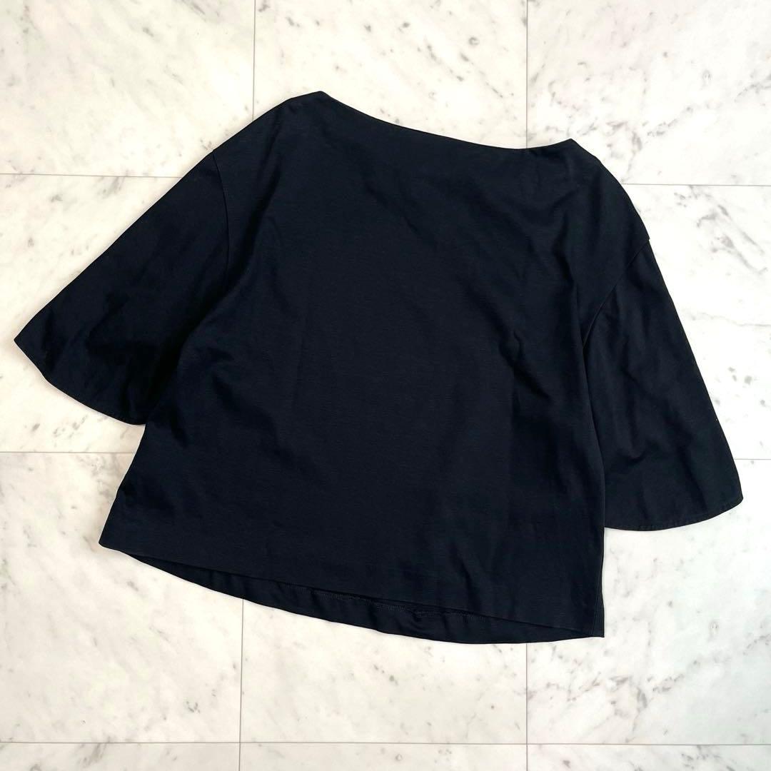 極美品✨ADORE タックスリーブブラウス ブラック 綿100% 日本製 洗える
