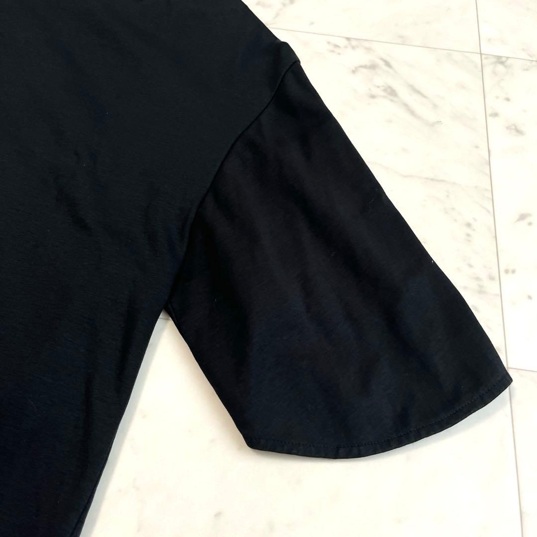 極美品✨ADORE タックスリーブブラウス ブラック 綿100% 日本製 洗える