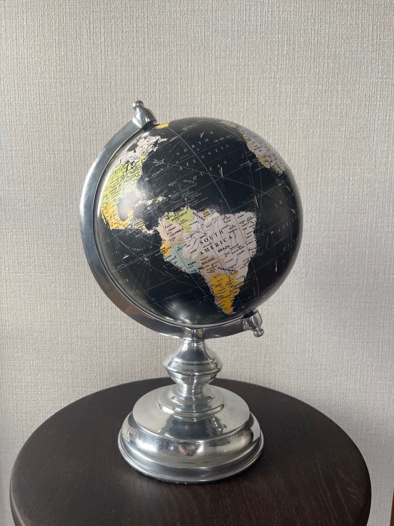 希少 MCM Black Ocean Globe 90s ヴィンテージ 黒地球儀