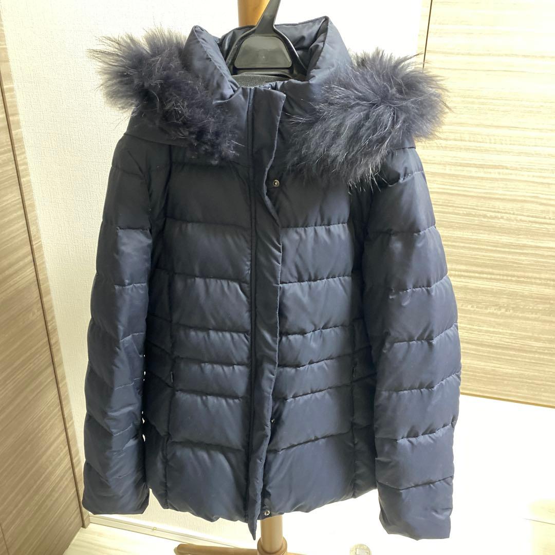 INDIVI ネイビー ダウンジャケット 40