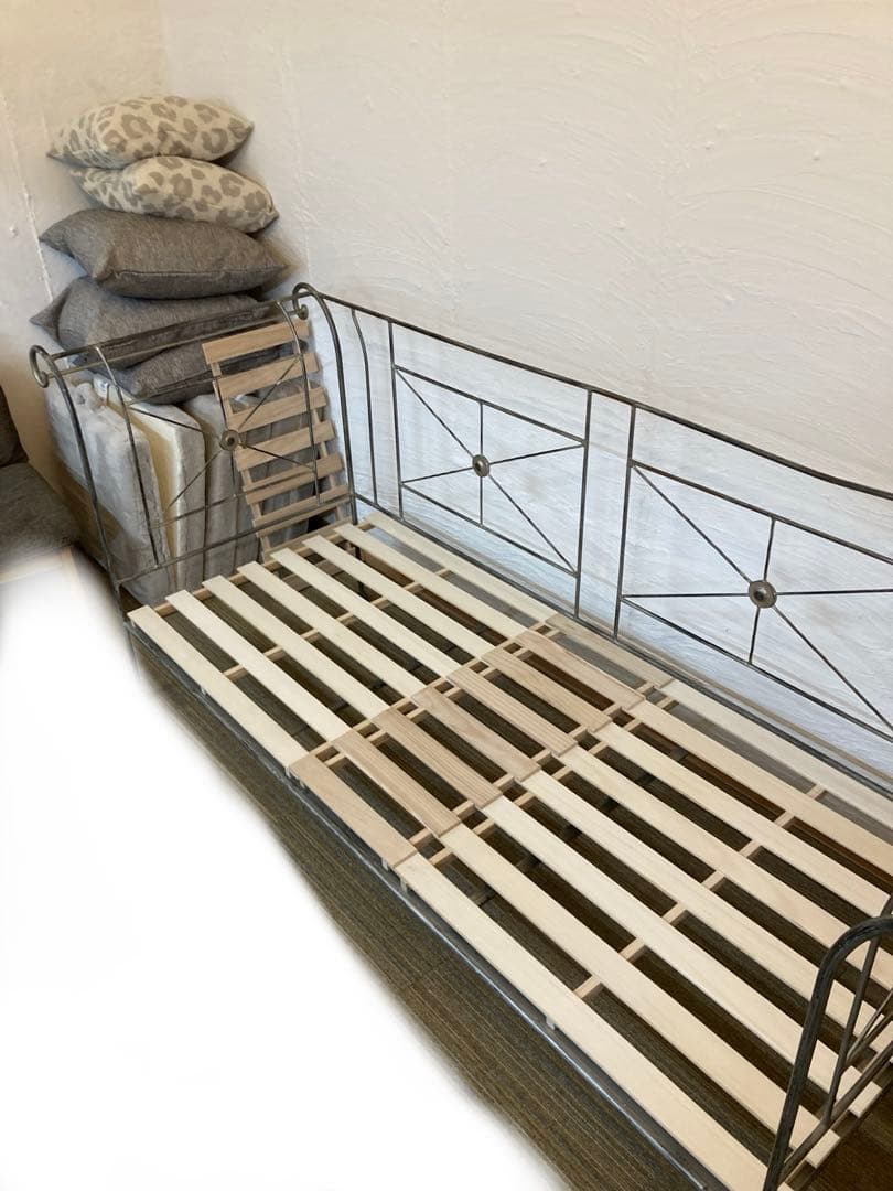 アイアン　ソファ　ヴィンテージ　アンティーク　レトロ　希少　レア　オシャレ