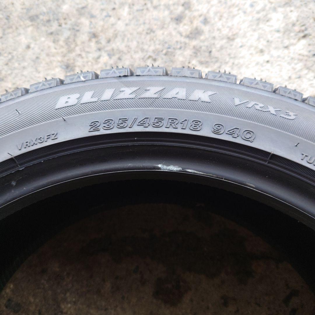 ブリヂストン BLIZZAK VRX3 235/45R18 940Q