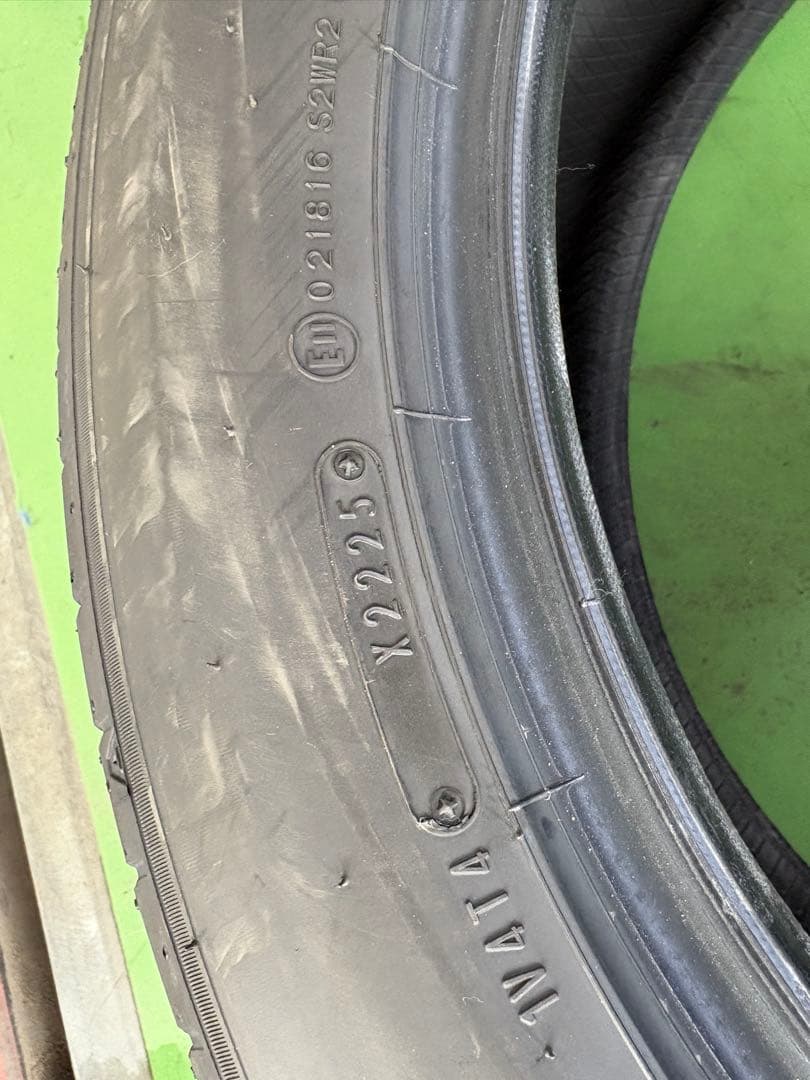 ホ&ト　パパ②【新車外し】225/55R19スポーツマックス2本