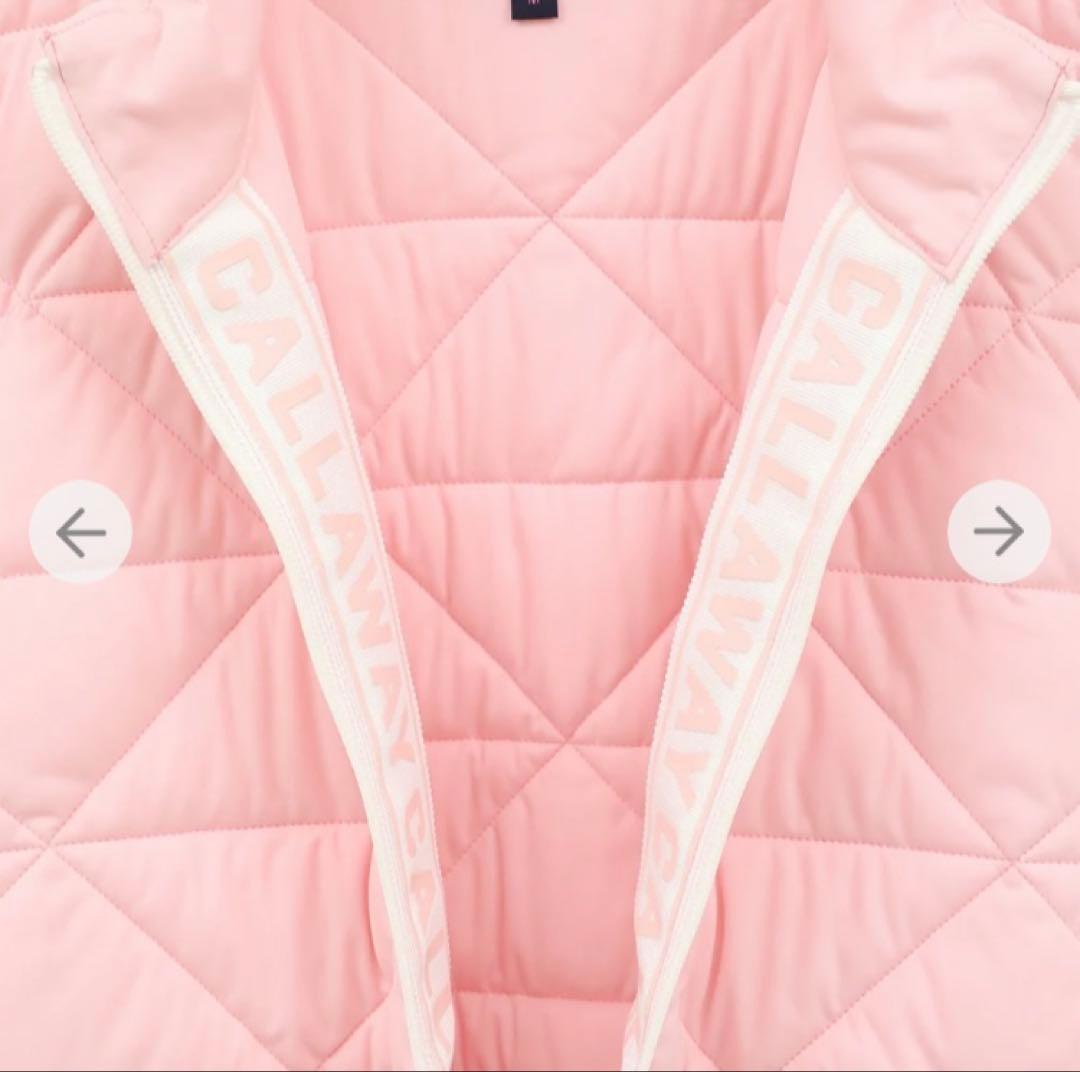 キャロウェイ ゴルフウェア レディース 中綿ジャケット、ブルゾン 未使用タグ付L