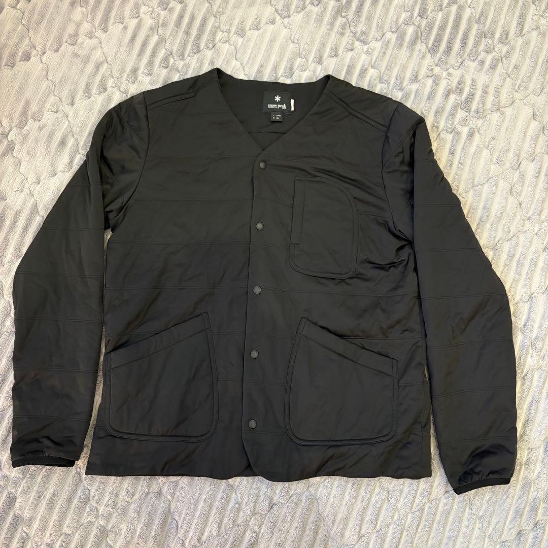 美品✨スノーピーク　フレキシブルインサレーションカーディガン　インナーダウン　L