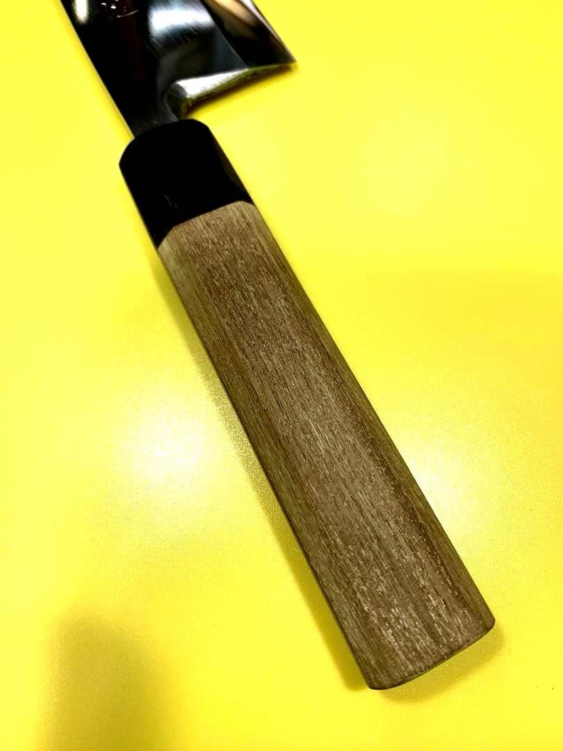 石鎚　出刃包丁　青二鋼　刃渡り18cm