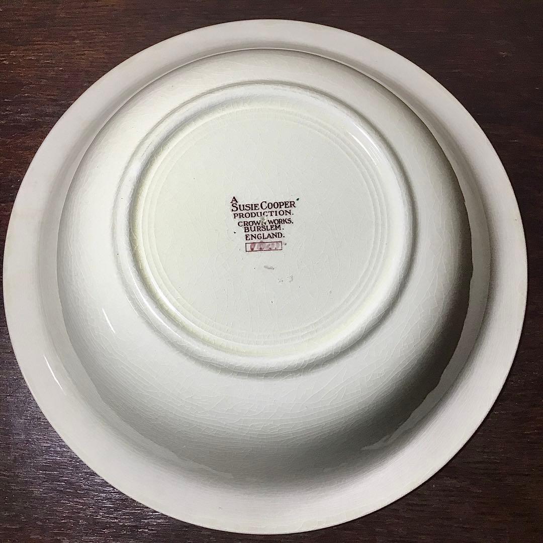 スージークーパー◆大きいボウル ピンク◆ドレスデンスプレイ サラダボウル