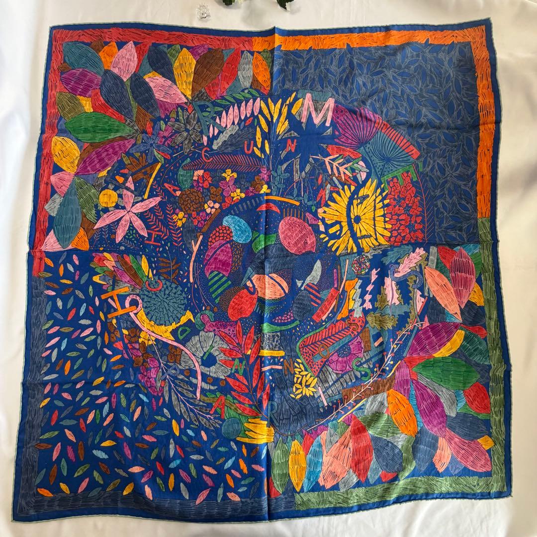 エルメス　スカーフ　それぞれの巣作り