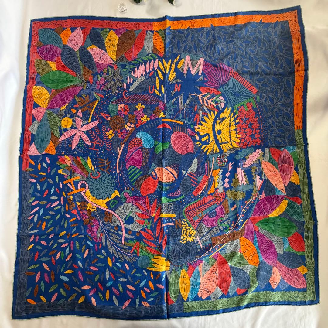 エルメス　スカーフ　それぞれの巣作り