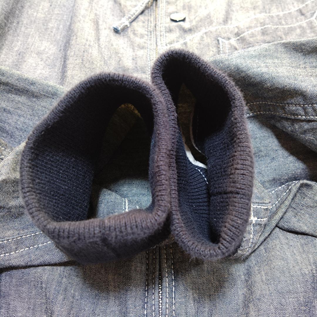 エンジニアードガーメンツ　ブルゾン　ジャケット　M美品　インディゴ調 アメリカ製