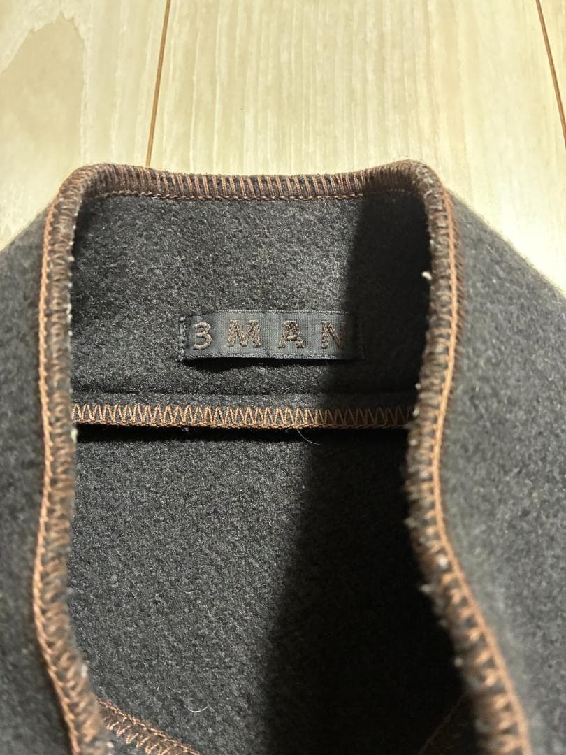 3man ブランケットジャケット sサイズ