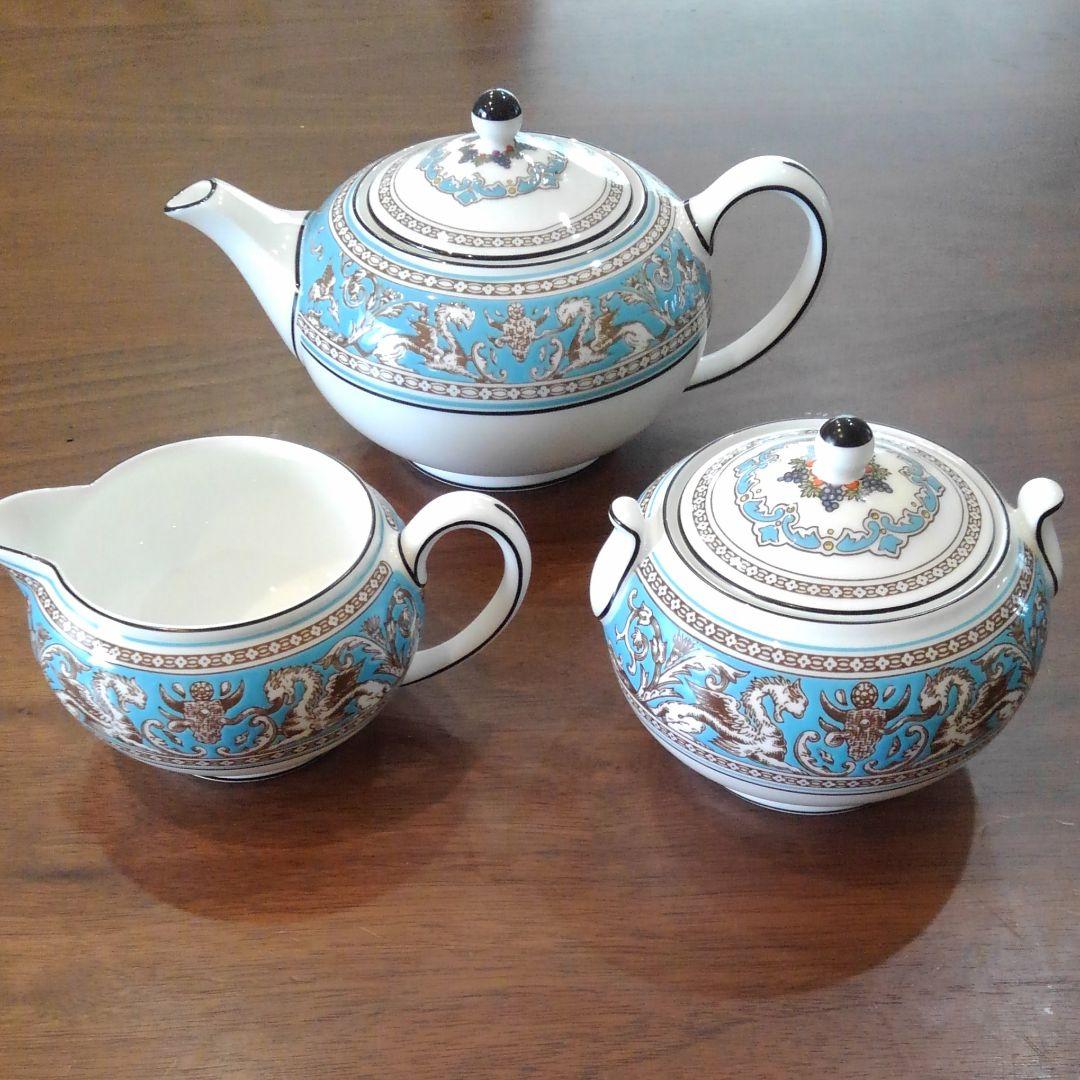 ウェッジウッド　フロレンティーンターコイズ