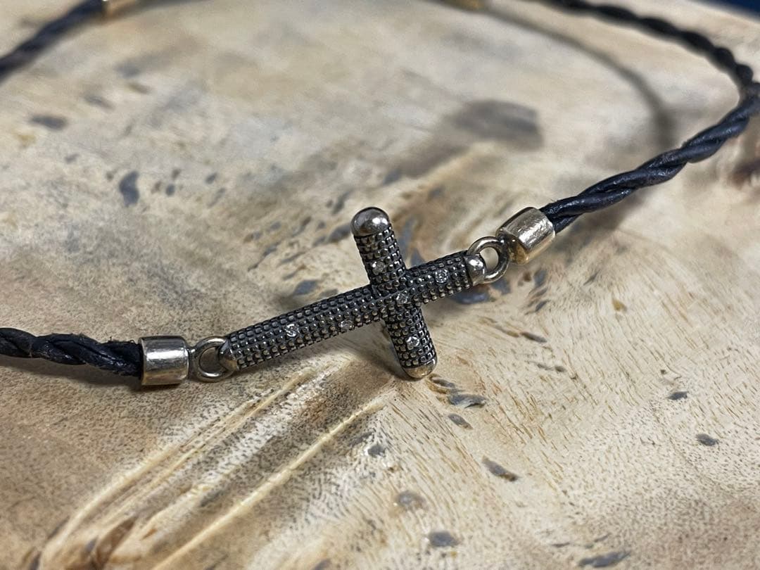 ダミアーニ DAMIANI K18 メトロポリタン クロス 6PDブレスレット