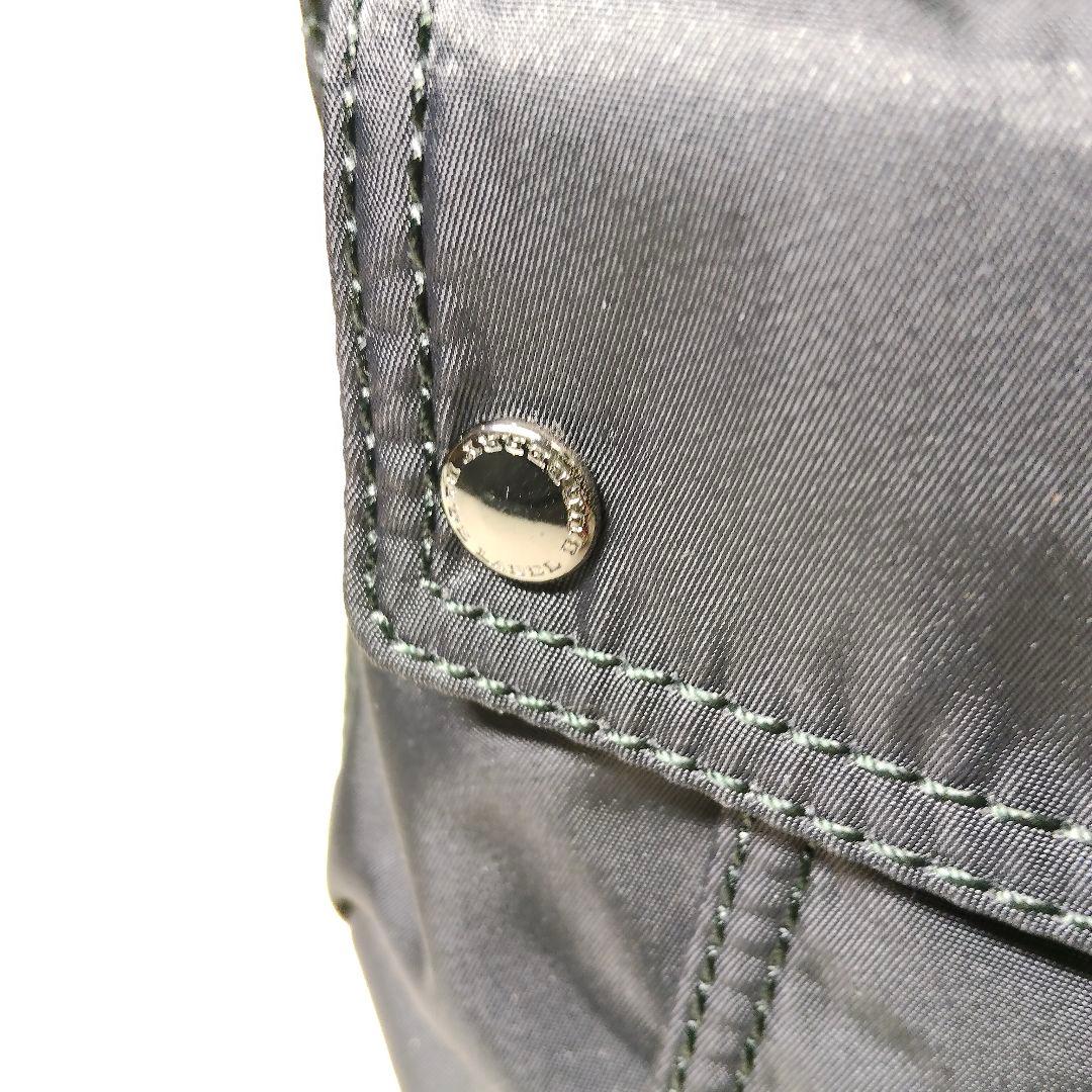 美品 BURBERRY BLUE LABEL トートバッグ メタルロゴ