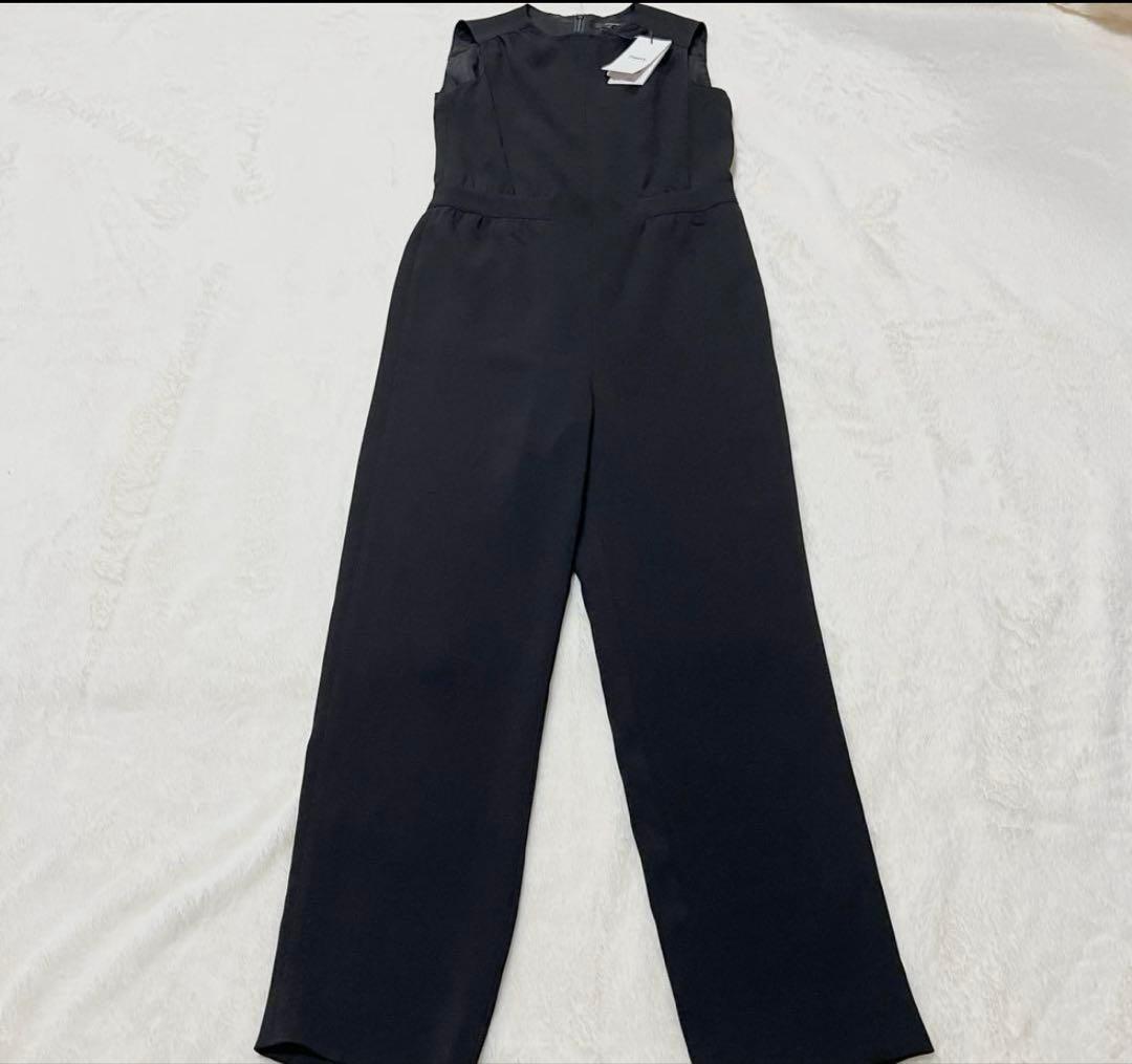 今だけ値下超美品✨セオリー SHIRRED JUMPSUIT ジャンプスーツ 黒