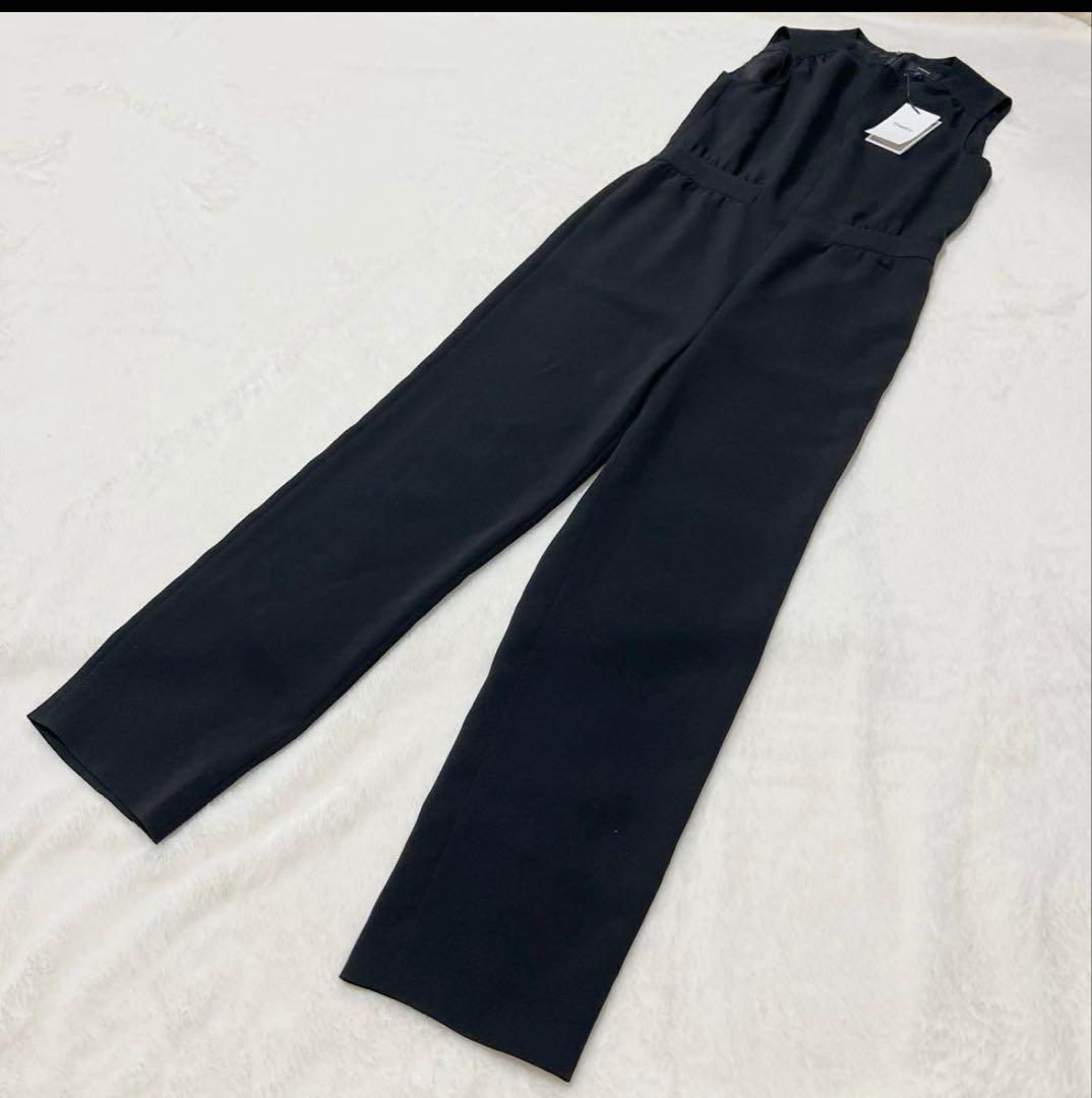 今だけ値下超美品✨セオリー SHIRRED JUMPSUIT ジャンプスーツ 黒