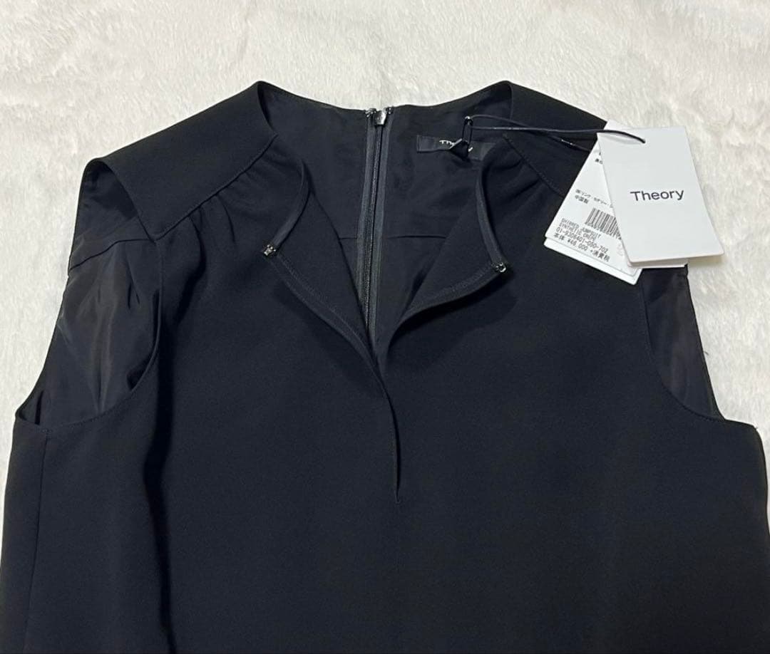 今だけ値下超美品✨セオリー SHIRRED JUMPSUIT ジャンプスーツ 黒