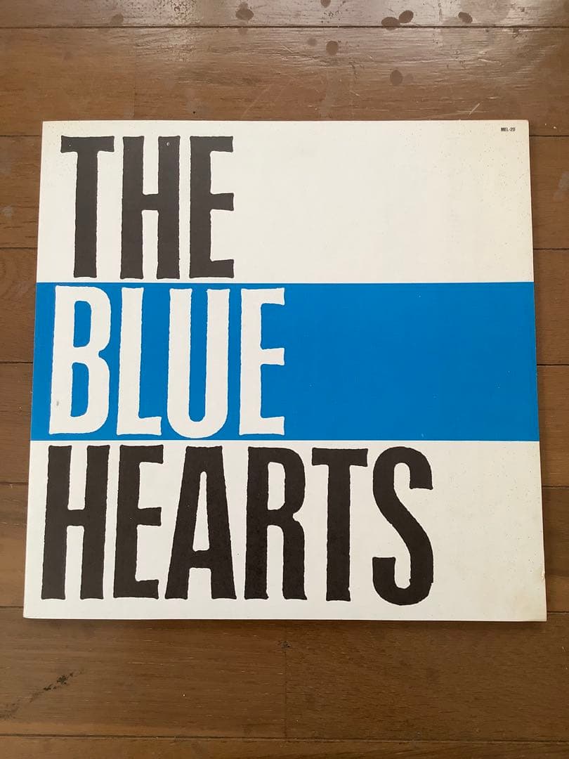 THE BLUE HEARTS LP レコード　初回ダンボールジャケ