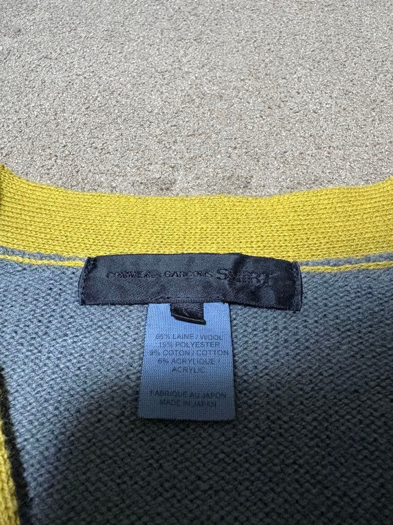 COMME des GARÇONS shirt knit カーディガン