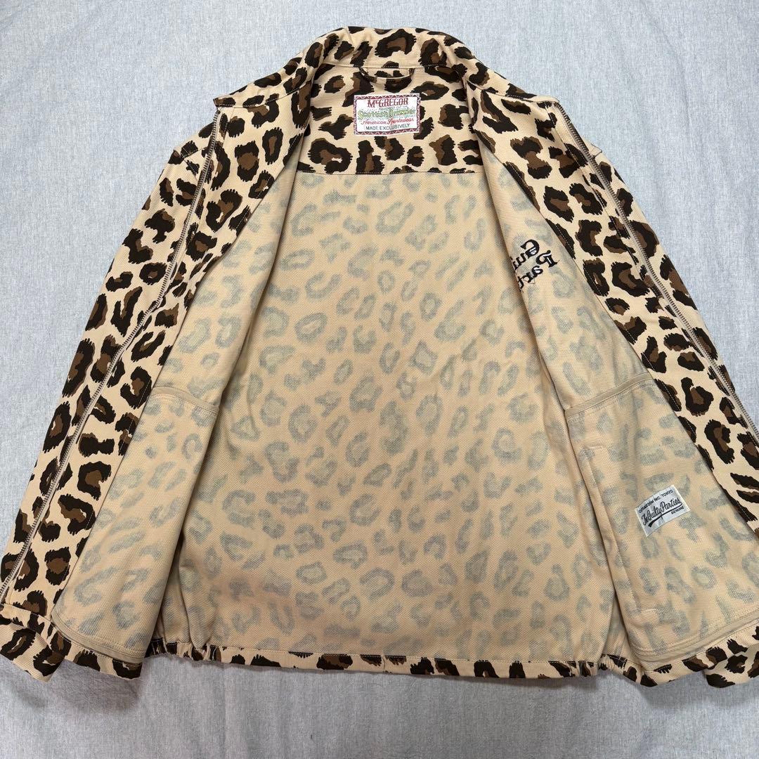 【極美品】ワコマリア McGREGOR レオパード ドリズラージャケット M