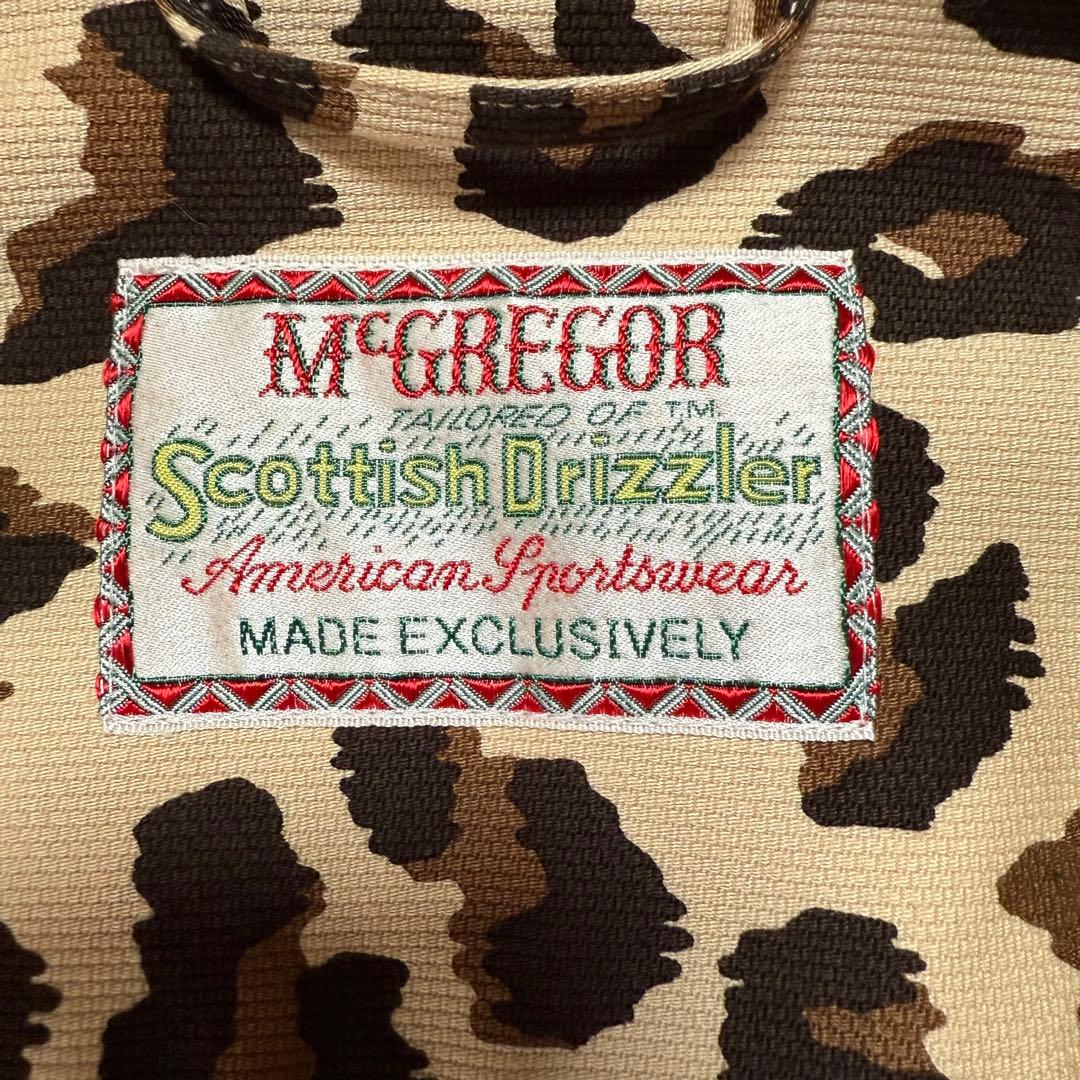 【極美品】ワコマリア McGREGOR レオパード ドリズラージャケット M