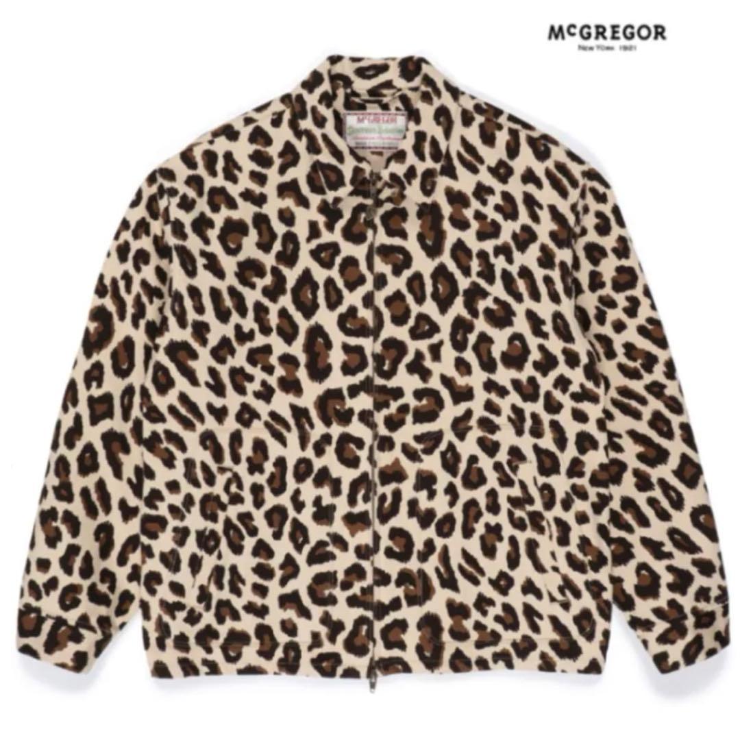 【極美品】ワコマリア McGREGOR レオパード ドリズラージャケット M