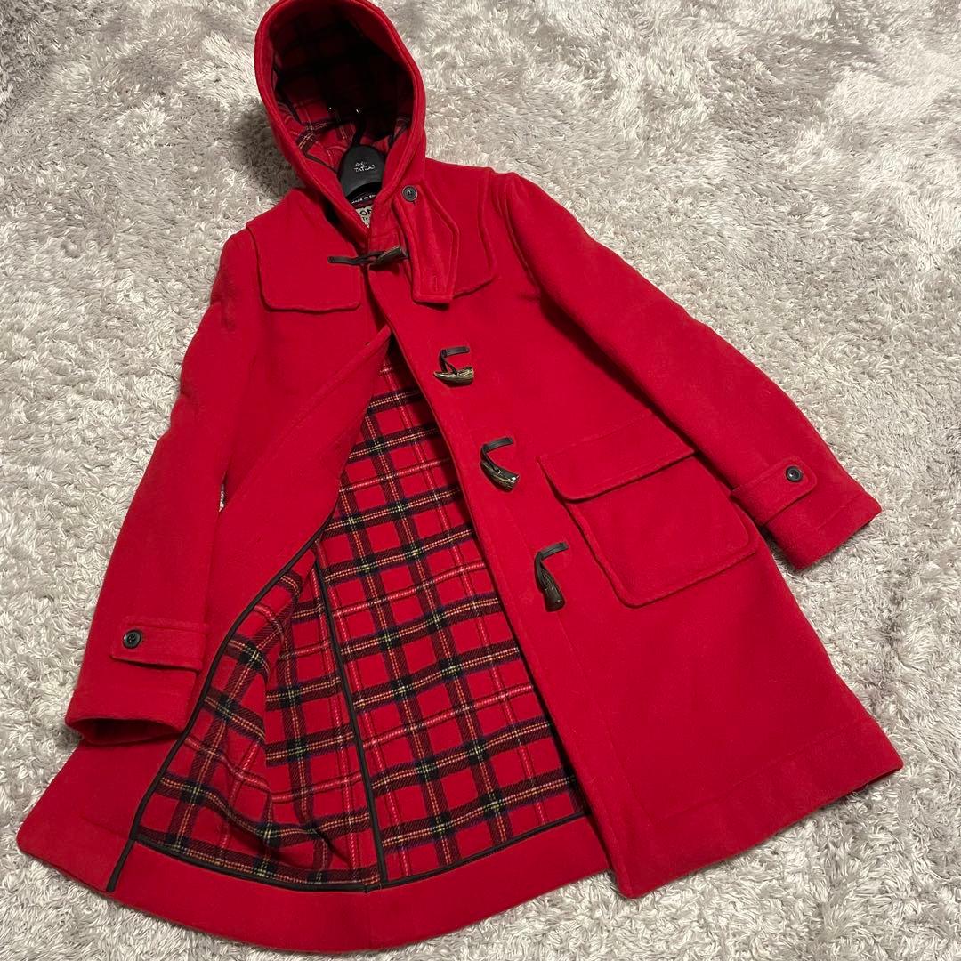 極美品　ロンドントラディション ダッフルコート 赤　サイズ38