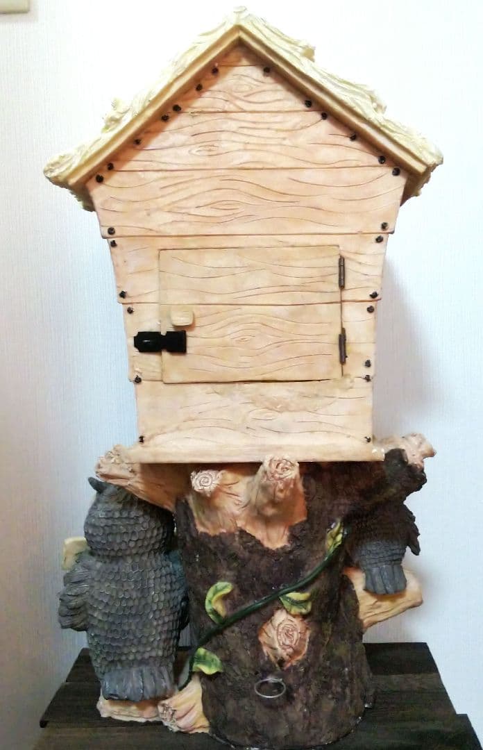 特価　開運　幸運　ふくろう　ポスト　郵便受け　郵便ポスト　縁起動物