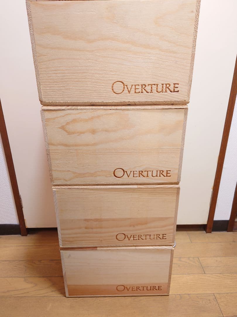 ♡OVERTURE木箱♡オヴァチュア♡ワイン木箱♡4箱セット♡