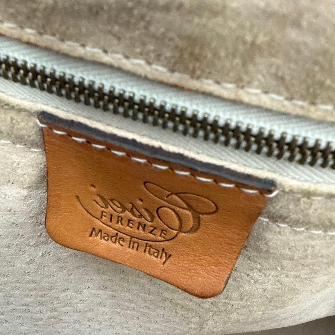 C isei キャメル色レザー トートバッグ 大きめ