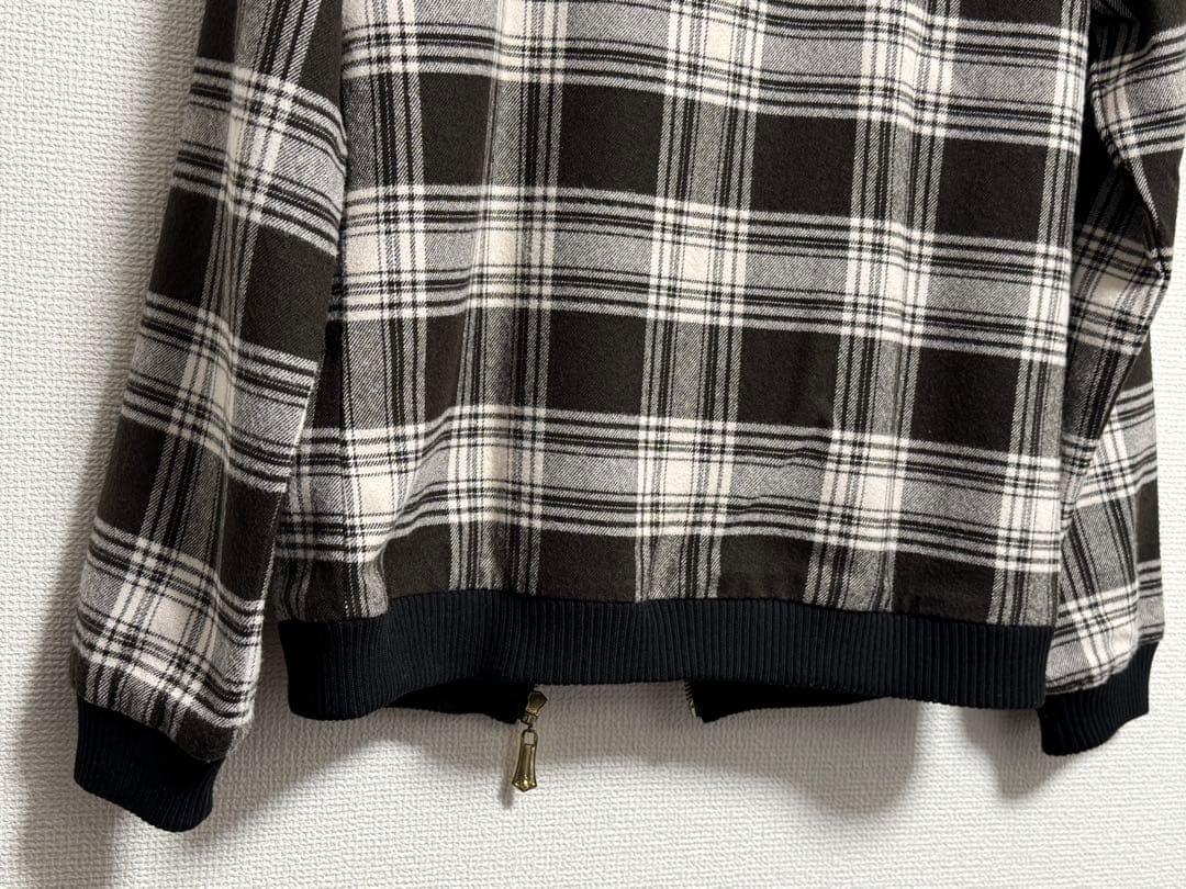 【Vivienne Westwood】インポート チェック MA-1 ブルゾン