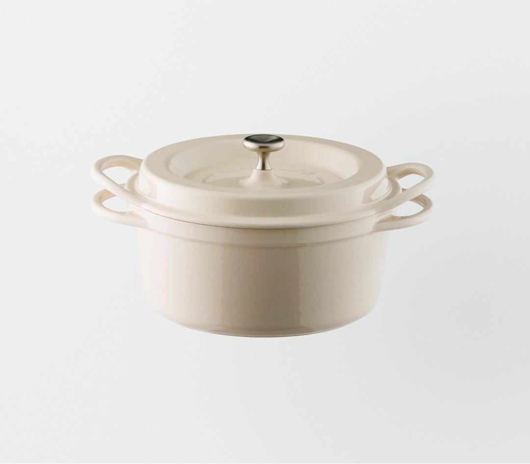 お値下げ✨超美品　バーミキュラ　オーブンポット18cm ナチュラルベージュ