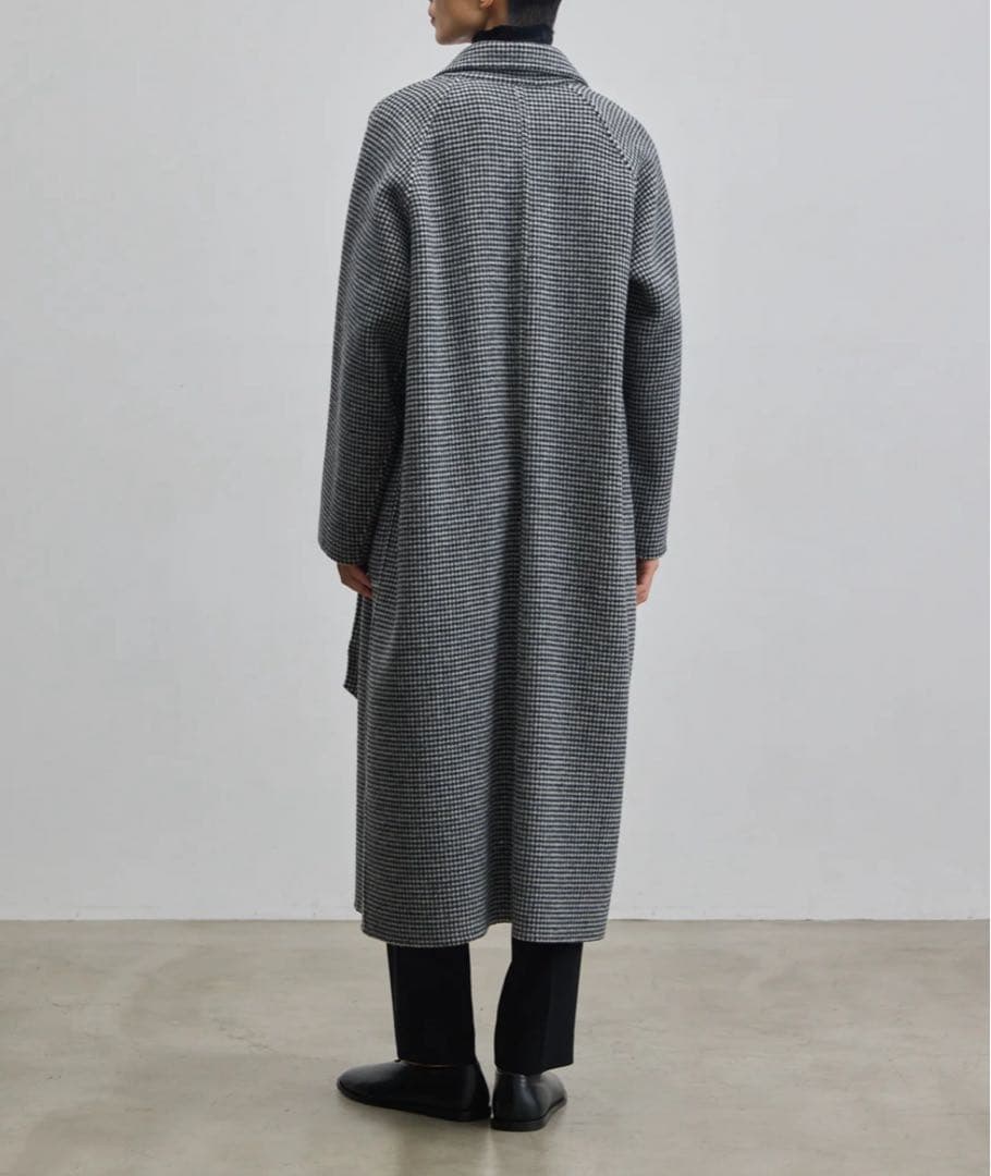 新品.美品【SOEJU/ソージュ】ウールリバーローブコート S