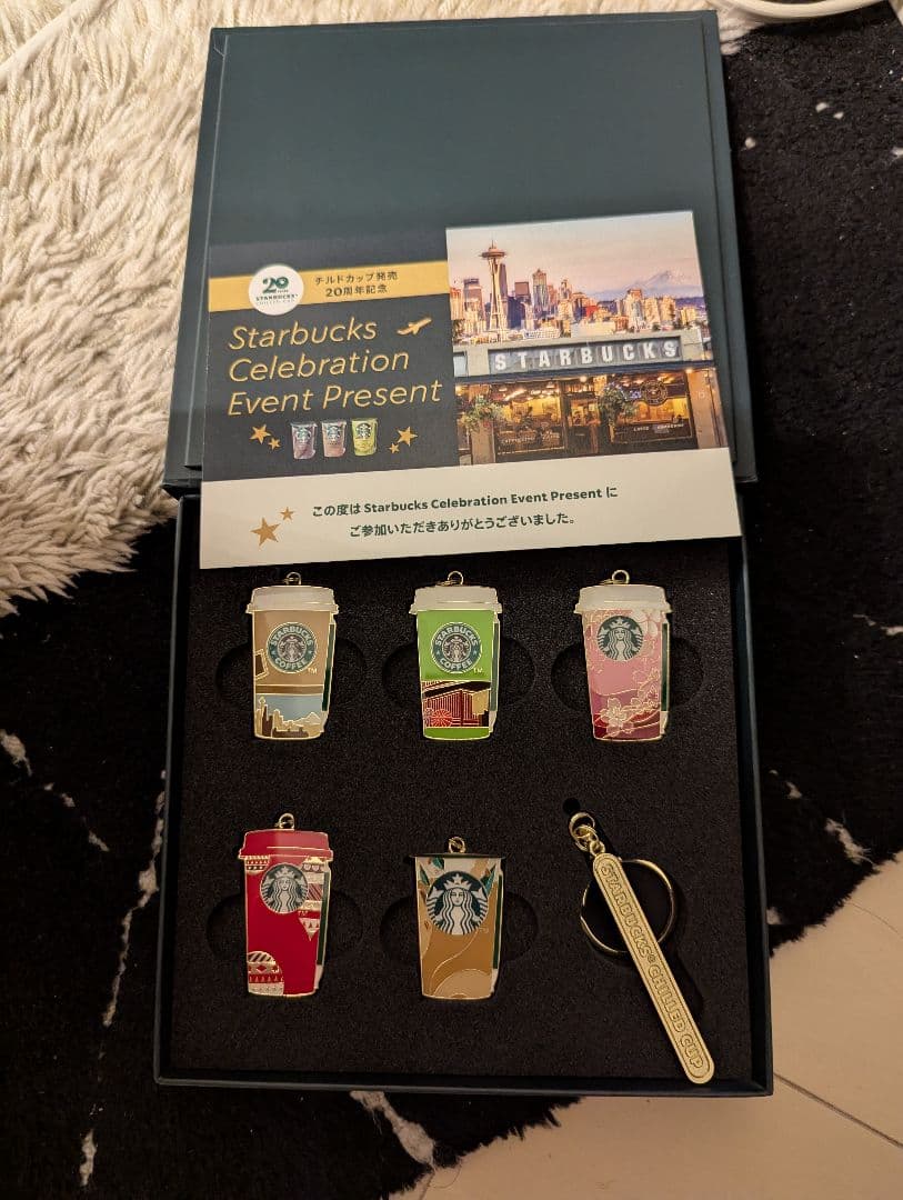 スターバックス 20周年限定オリジナルチャームセット【100名限定品】