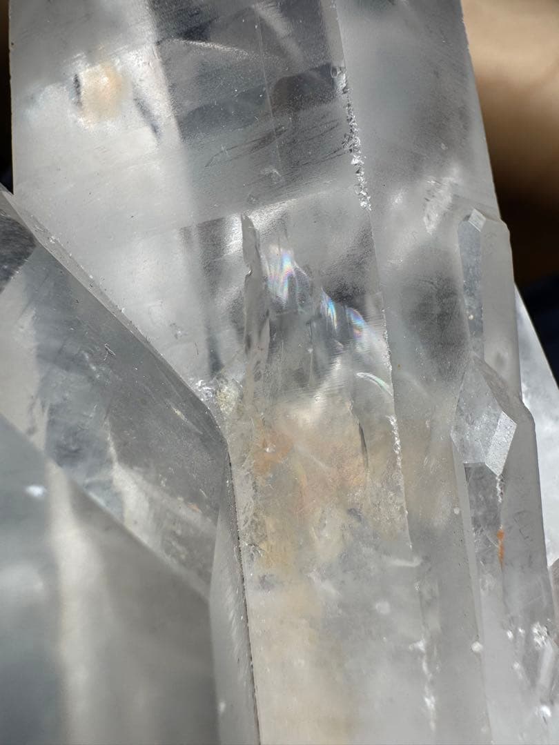 クリアクォーツ クラスター　マダガスカル産※10月中台座付き⭐︎