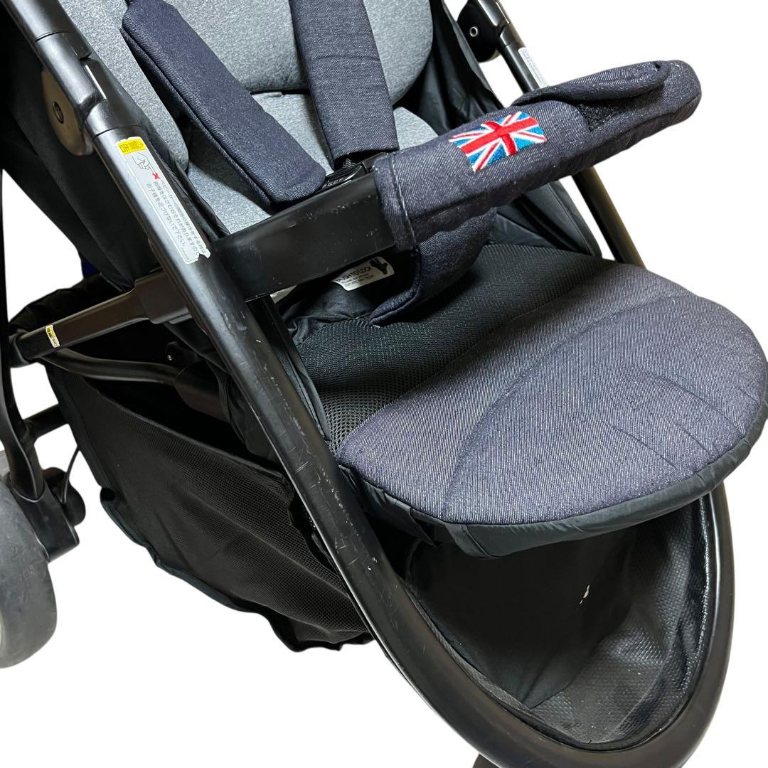 3輪　ベビーカー　バギー　Lite Trax ライトトラックス　デニム Joie