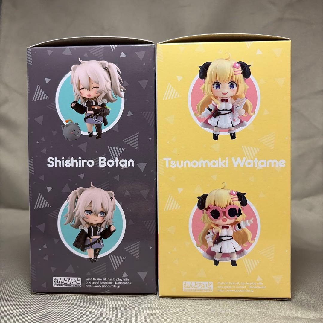 未開封　ねんどろいど　角巻わため　獅白ぼたん