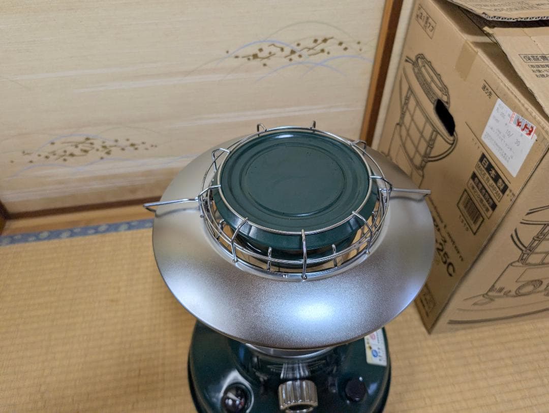 トヨトミ レインボーストーブ RL-25C 緑 １シーズン使用（長期保管品）