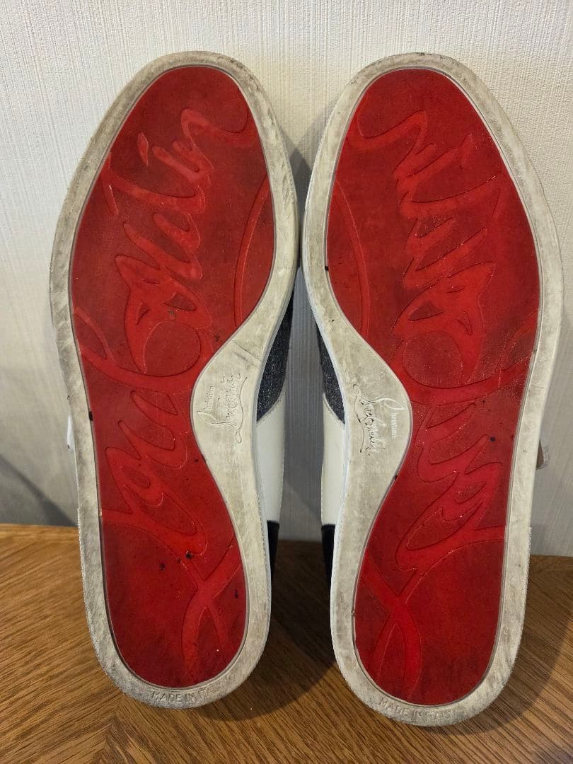 ルブタン Christian Louboutin モンクストラップスニーカー40