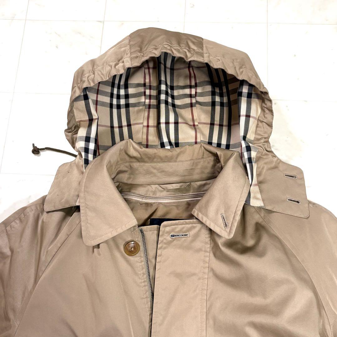 ✨美品✨Burberry 3wayダウンコート　ステンカラーコートノバチェック