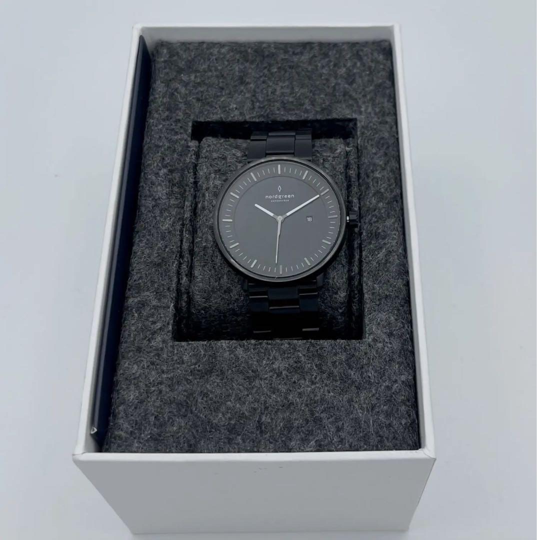 オールブラック・フィロソファー　3リンクストラップ(36mm)