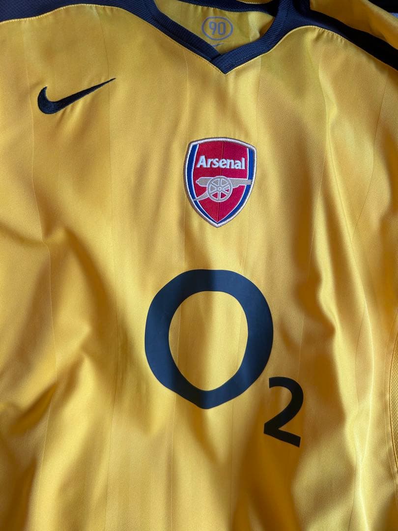 正規品　05-06アーセナル　アンリ　アウェイユニフォーム