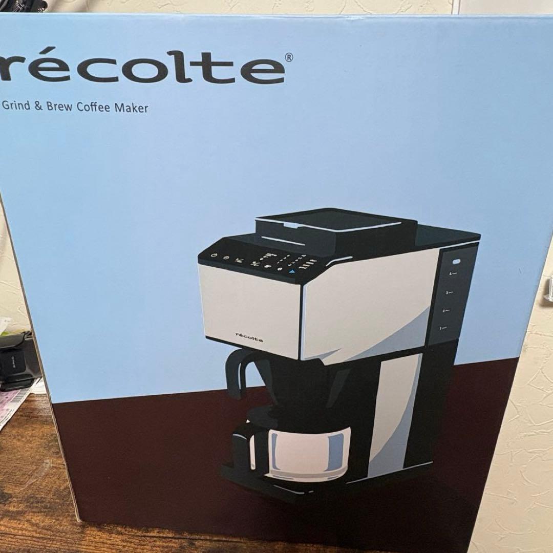[未使用]レコルト コーン式全自動コーヒーメーカー RCD-1