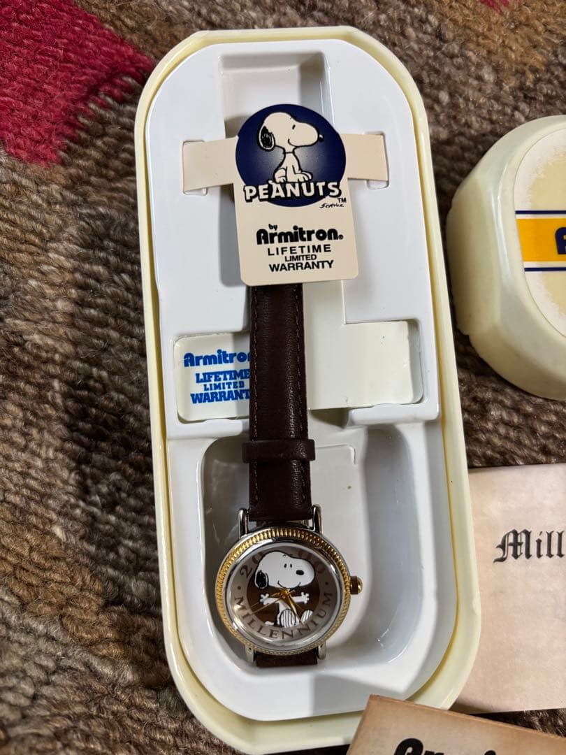 未使用2000'sミレニアムSNOOPYスヌーピー限定Watch ウォッチ