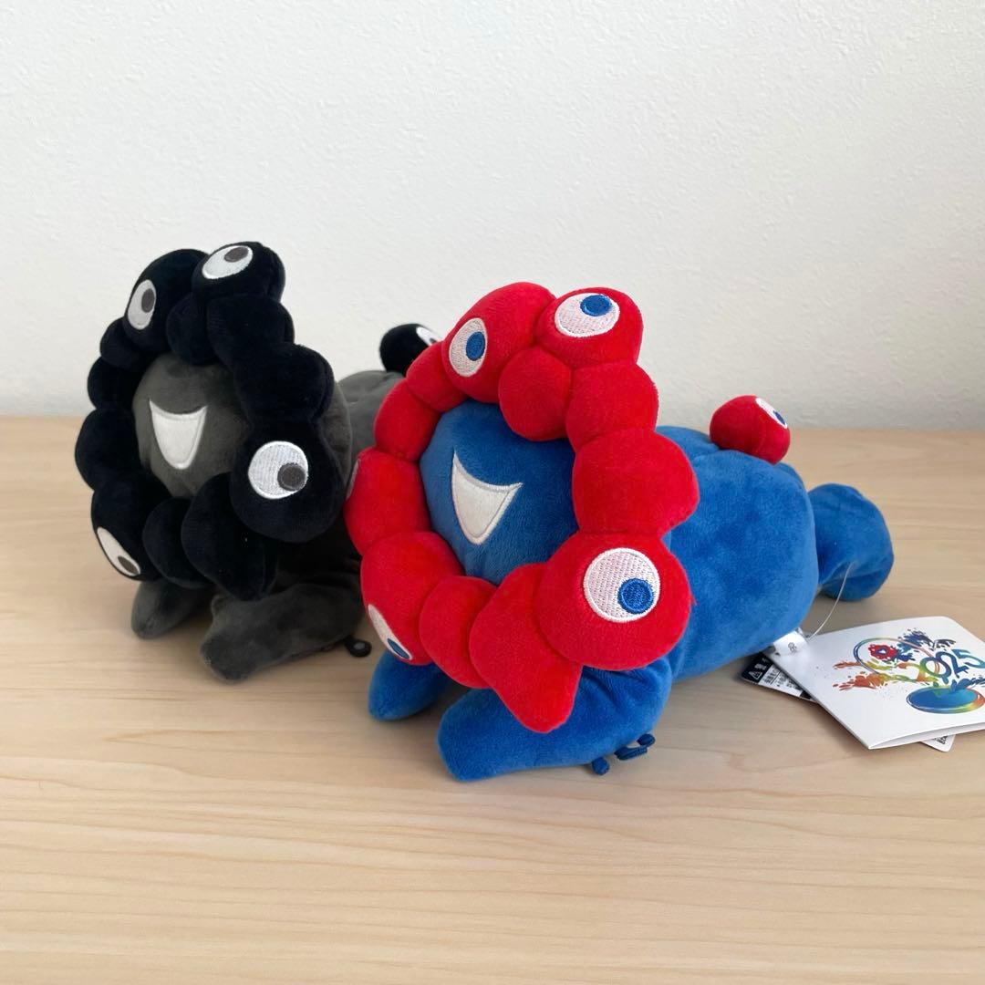 Sサイズ 黒ミャクミャク ノーマル ミャクミャク 這い型 ぬいぐるみ 万博