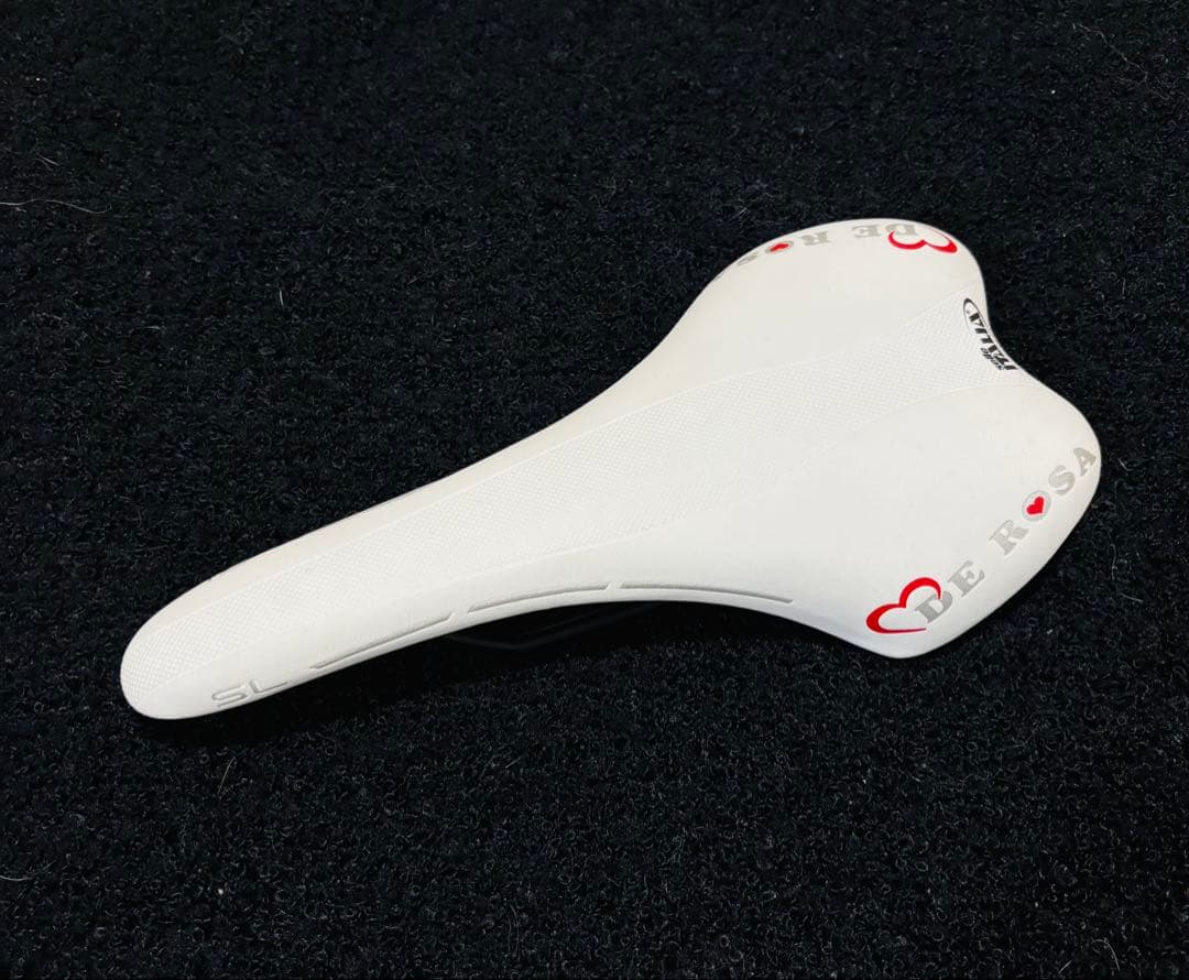 DE ROSA デローザ ロードバイク 純正 サドル ホワイト