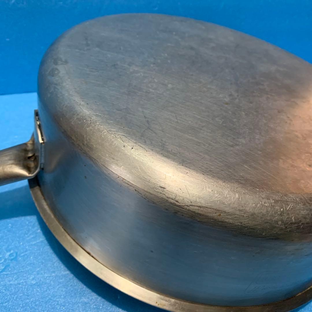 ①EBM モリブデンジ２ 30cm ステンレス フライパン 片手鍋